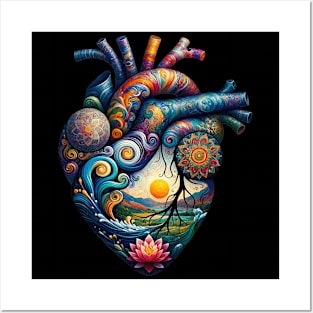 Van Gogh Heart Posters and Art